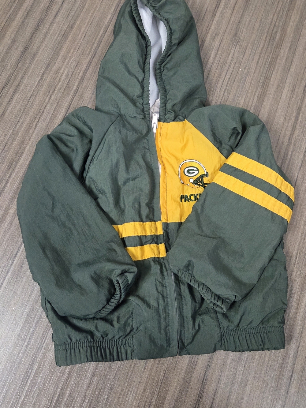 Vintage Green Bay Packers toddler jacket size 3T